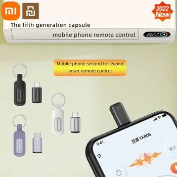 Адаптер инфракрасного пульта дистанционного управления мобильного телефона Xiaomi Youpin Кондиционер Телевизор Инфракрасный передатчик для умного дома для iPhone / Type-C